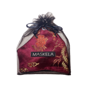 Empress Mask - Burgundy - Maskela