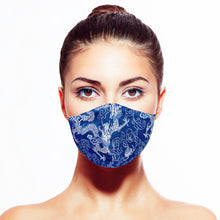 Load image into Gallery viewer, Dragon Mask - Navy - Maskela