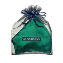 Load image into Gallery viewer, Satin Mask - Emerald - Maskela