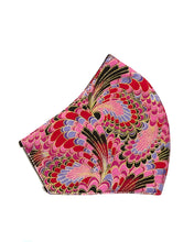 Load image into Gallery viewer, Peacock Mask - Pink - Maskela