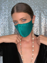 Load image into Gallery viewer, Satin Mask - Emerald - Maskela