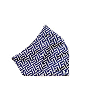 Load image into Gallery viewer, Royal Mask - Navy/Silver - Maskela