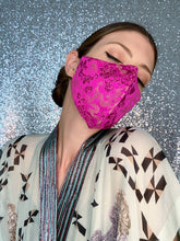 Load image into Gallery viewer, Dragon Mask - Fuchsia - Maskela