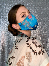 Load image into Gallery viewer, Empress Mask - Turquoise - Maskela