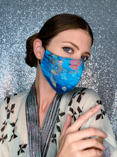 Load image into Gallery viewer, Empress Mask - Turquoise - Maskela