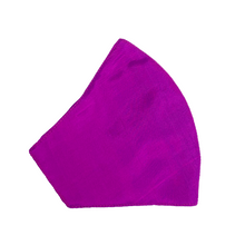 Load image into Gallery viewer, Thai Silk Mask - Iridescent Magenta - Maskela