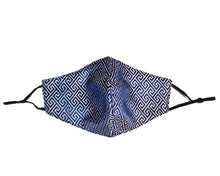 Load image into Gallery viewer, Royal Mask - Navy/Silver - Maskela