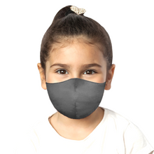Load image into Gallery viewer, Kids Satin Mask - Matte Gray - Maskela