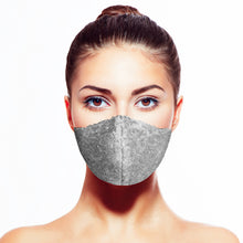 Load image into Gallery viewer, Sequin Mask - Matte Steel - Maskela