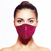Load image into Gallery viewer, Sequin Mask - Shiny Berry - Maskela
