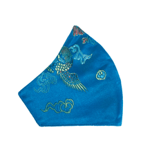 Load image into Gallery viewer, Empress Mask - Turquoise - Maskela