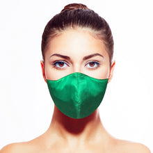 Load image into Gallery viewer, Satin Mask - Emerald - Maskela