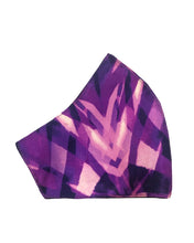 Load image into Gallery viewer, Tropical Sunset Silk Mask - Purple - Maskela