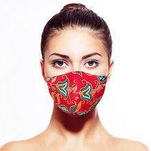 Load image into Gallery viewer, Batik Mask - Red - Maskela
