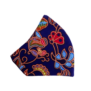 Batik Mask - Blue - Maskela