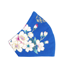 Load image into Gallery viewer, Floral Mask - Blue - Maskela
