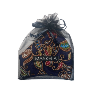 Batik Mask - Blue - Maskela