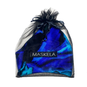 Aurora Borealis Silk Mask - Maskela