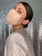 Satin Mask - Champagne - Maskela