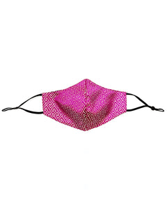 Royal Mask - Fuchsia/Gold - Maskela