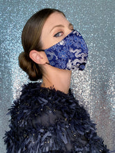 Load image into Gallery viewer, Dragon Mask - Navy - Maskela
