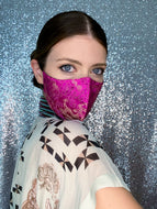Dragon Mask - Fuchsia - Maskela