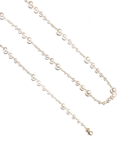 Nikki Gold Face Mask Chain Strap – Pretty Connected
