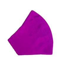 Load image into Gallery viewer, Thai Silk Mask - Iridescent Magenta - Maskela
