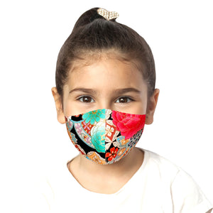 Kids Peranakan Mask - Black - Maskela