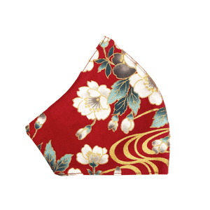 Floral Mask - Red - Maskela