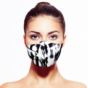 Abstract Mask - Black - Maskela