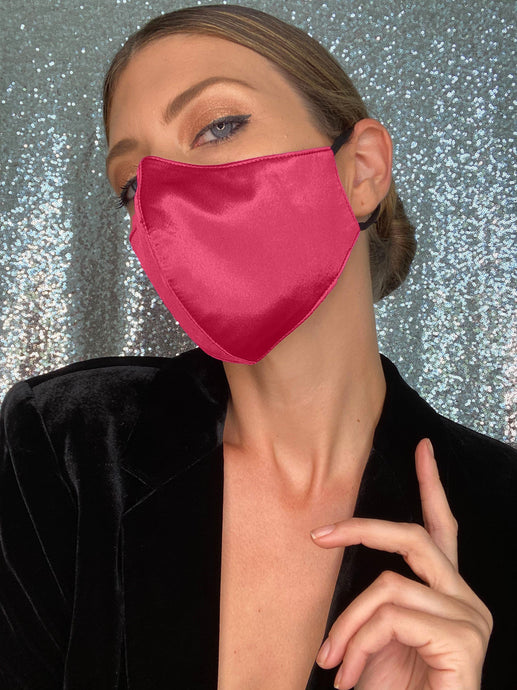 Satin Mask - Rose - Maskela