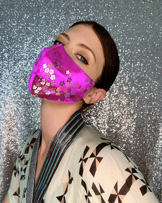 Sakura Mask - Fuchsia - Maskela
