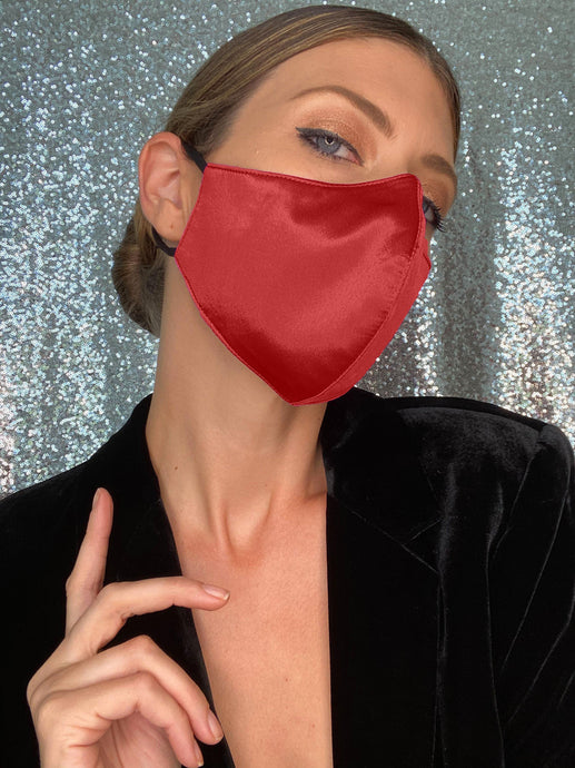 Satin Mask - Ruby - Maskela