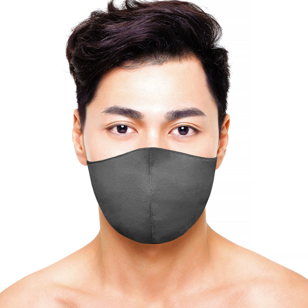 Satin Mask - Matte Gray - Maskela