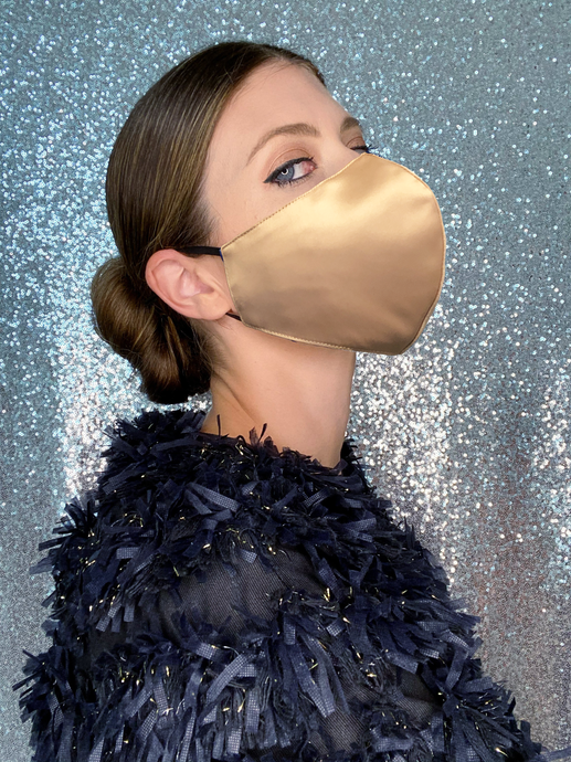 Satin Mask - Tan - Maskela