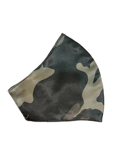 Camel Silk Mask - Grey - Maskela