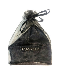 Camel Silk Mask - Navy - Maskela